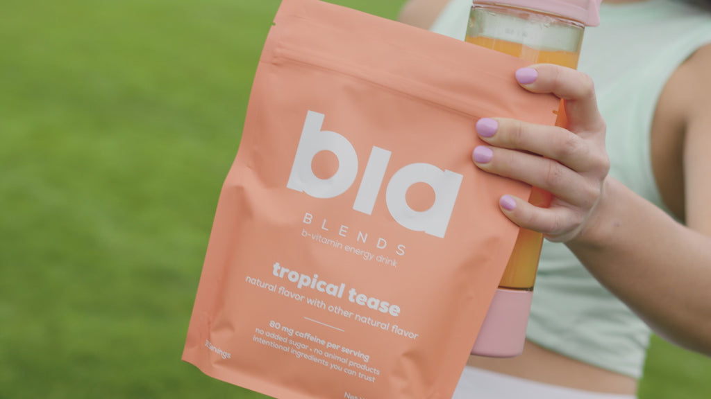 biablends product video natural pre-workout for women